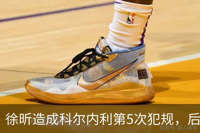 徐昕造成科尔内利第5次犯规，后者末节开局被罚下