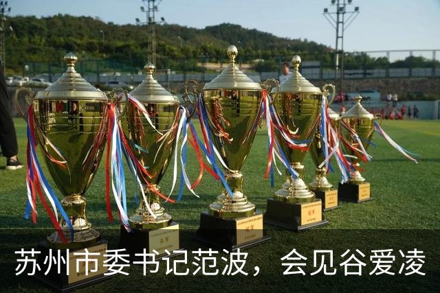苏州市委书记范波，会见谷爱凌